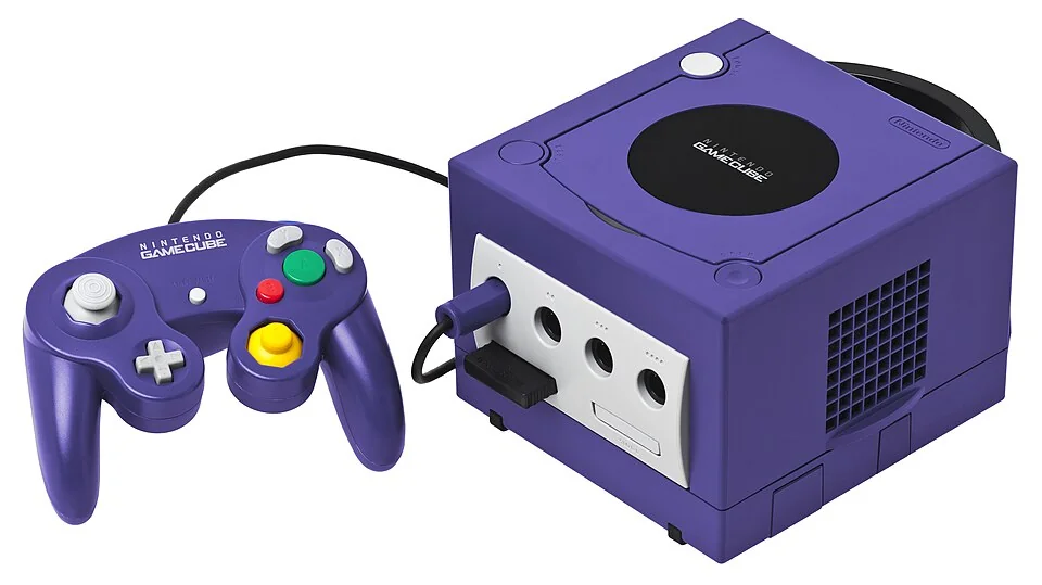 Nintendo GameCube hardware photograph