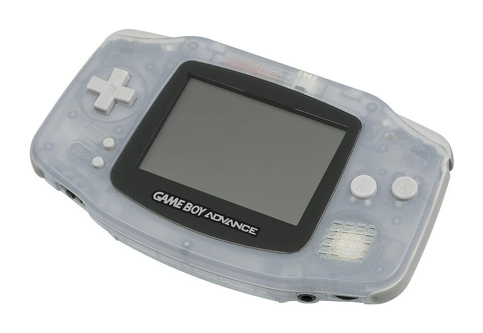 Game Boy Advance hardware photograph
