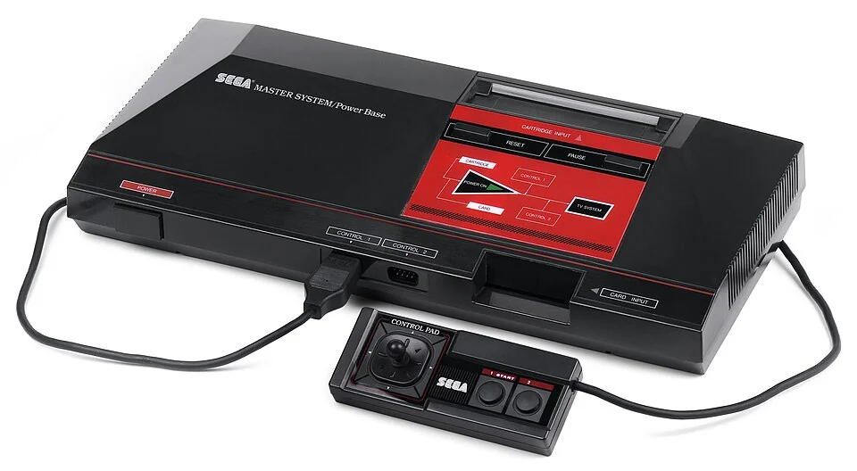 Sega Master System hardware photograph