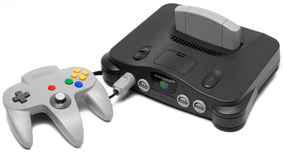 Nintendo 64 hardware photograph